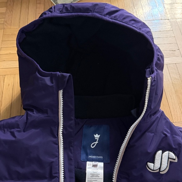 Jacadi Kids Purple Puffer Jacket - Picture 3 of 6